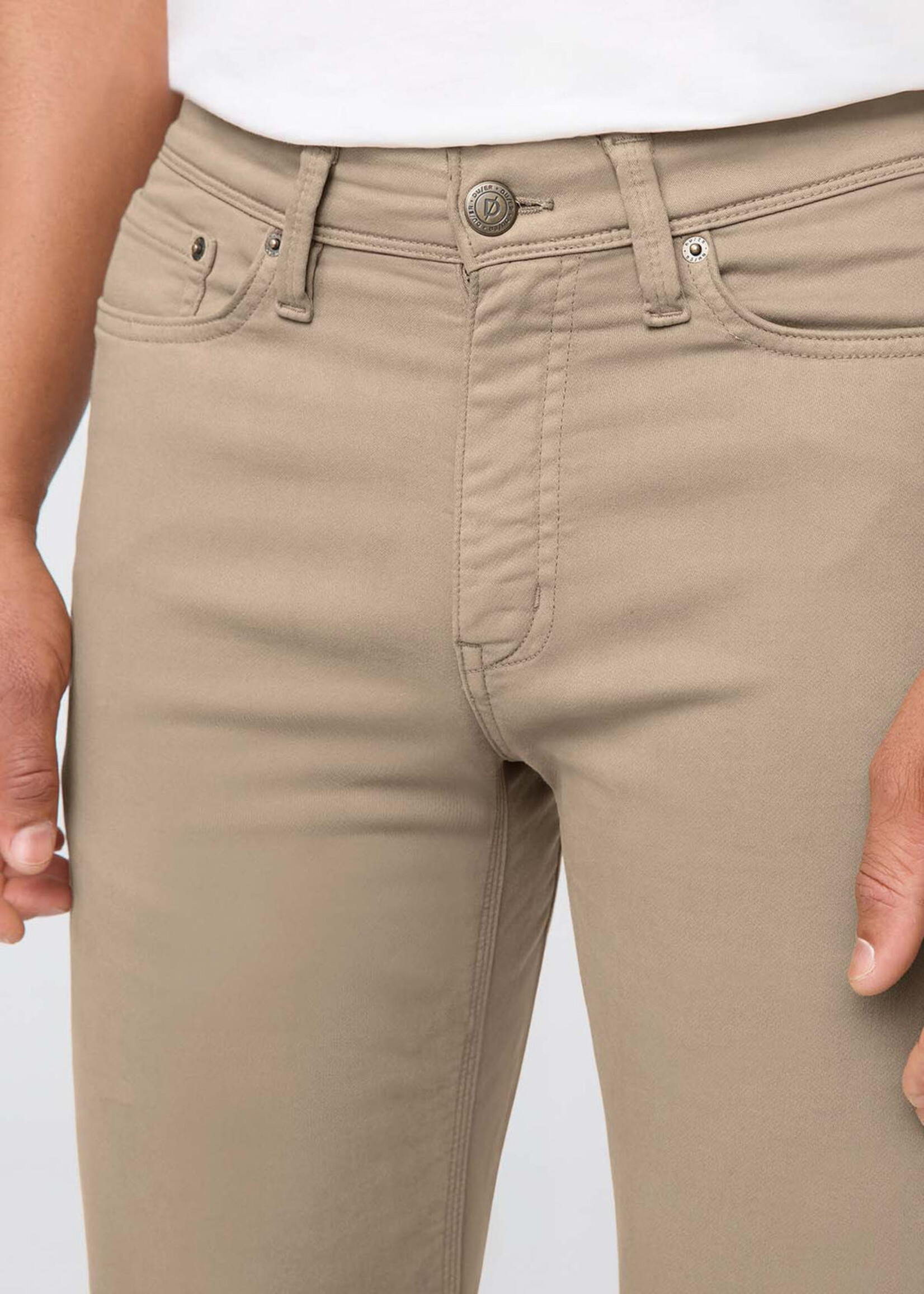 DU/ER DU/ER No Sweat Straight - Desert Khaki