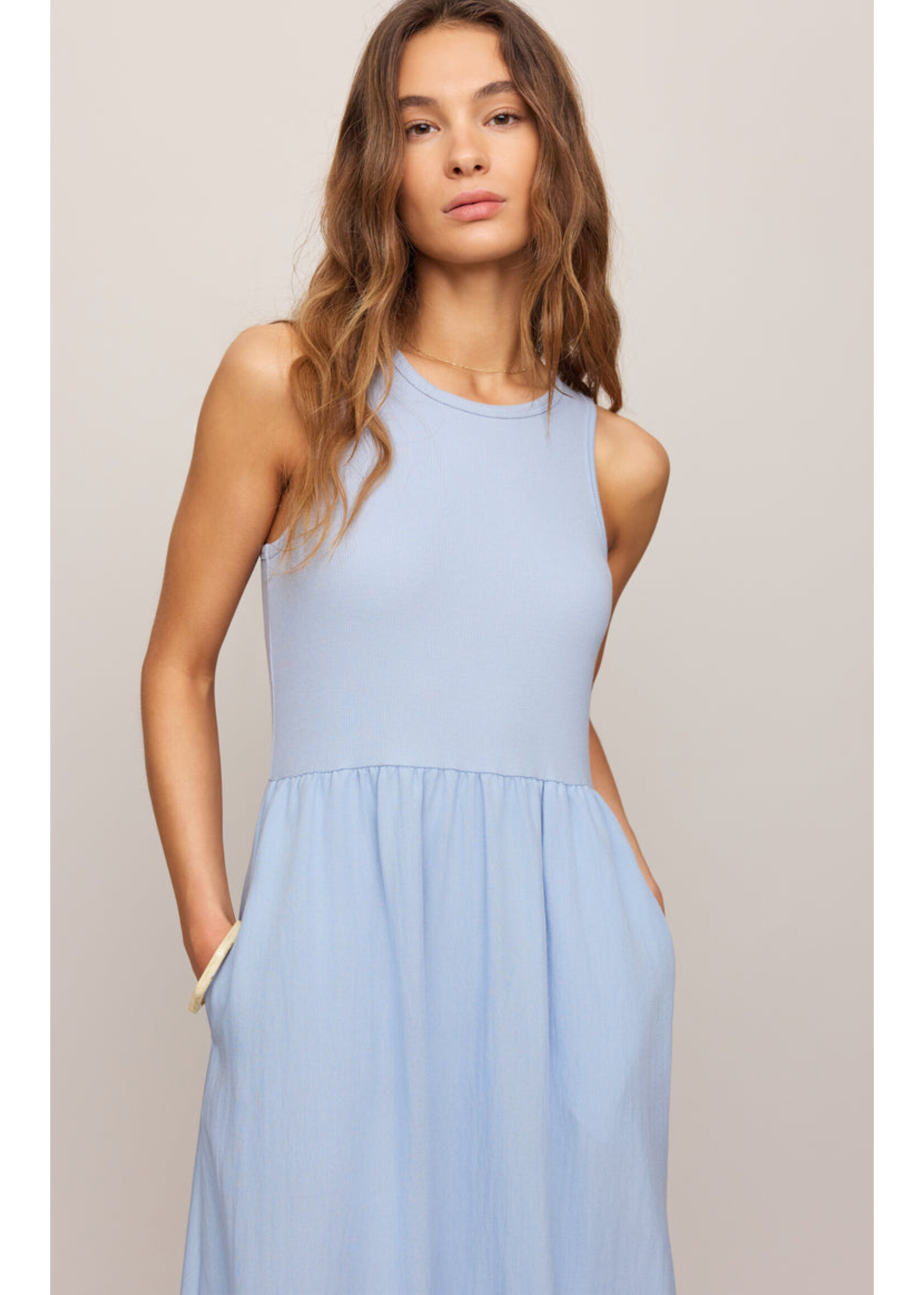 Z-Supply Z-Supply Robe Mi-Longue Charlotte - Blue Light