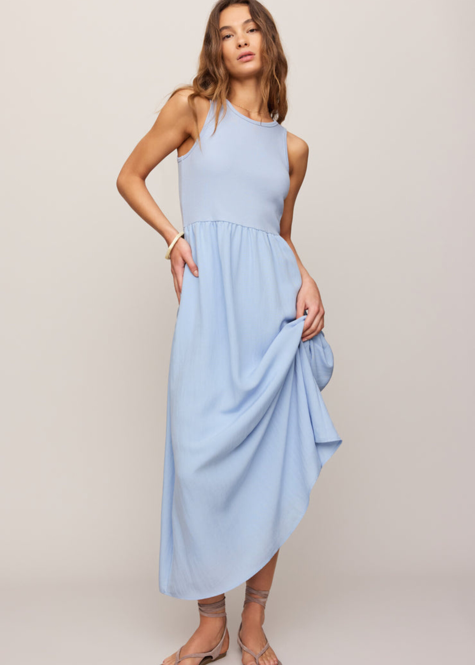 Z-Supply Z-Supply Robe Mi-Longue Charlotte - Blue Light