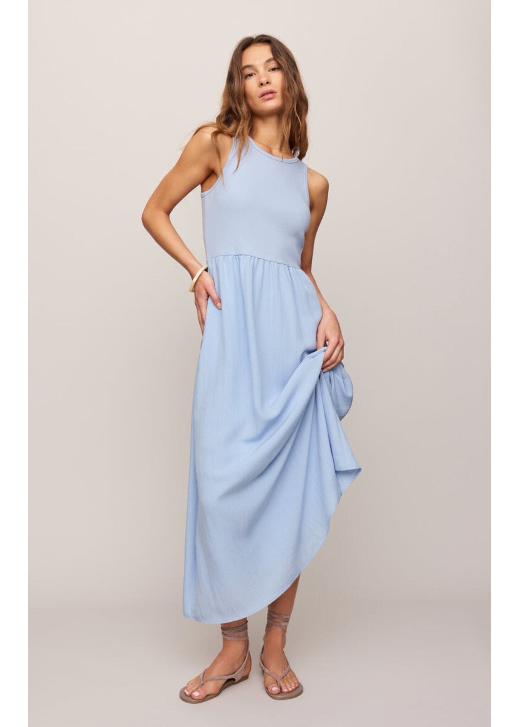 Z-Supply Z-Supply Charlotte Midi Dress - Blue Light