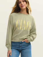 Z-Supply Z-Supply Sweat-Shirt Ciao First Date - Bay Leaf