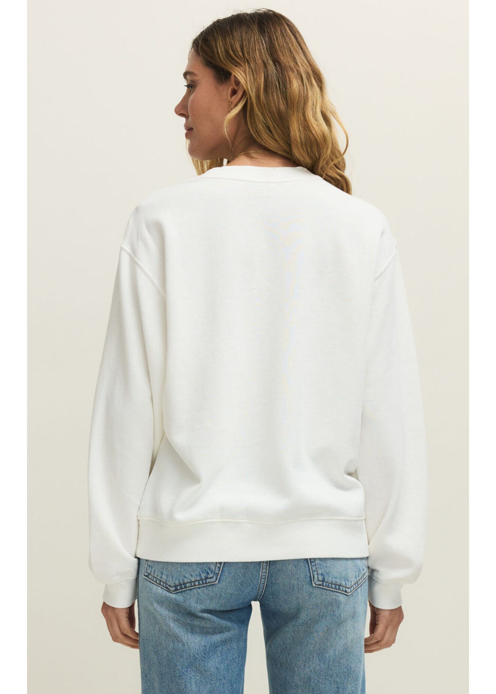 Z-Supply Z-Supply Limon Boyfriend Sweatshirt - Sea Salt