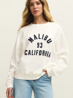 Z-Supply Z-Supply Sweat-Shirt Malibu Boyfriend - Sea Salt