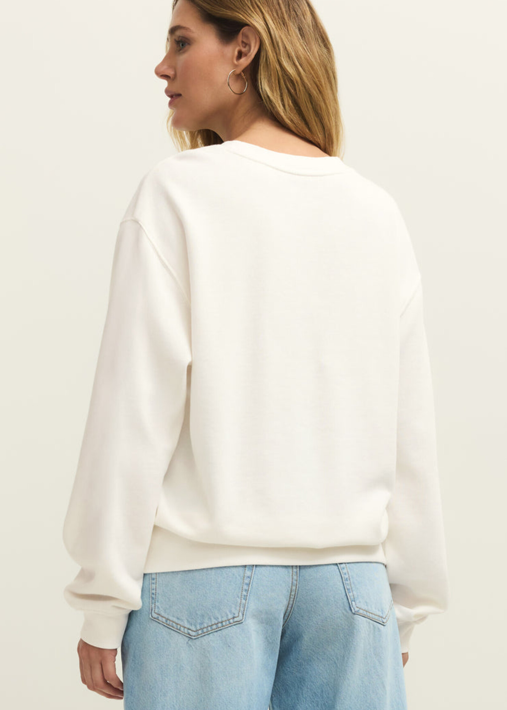 Z-Supply Z-Supply Malibu Boyfriend Sweatshirt - Sea Salt