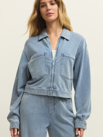 Z-Supply Z-Supply Heritage Knit Denim Jacket - Ocean Air Indigo