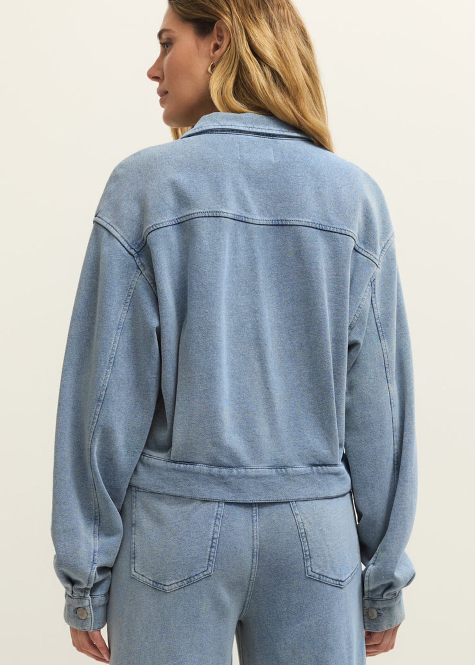 Z-Supply Z-Supply Heritage Knit Denim Jacket - Ocean Air Indigo