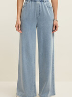 Z-Supply Z-Supply Pantalon En Denim Tricoté Entourage - Ocean Air Indigo