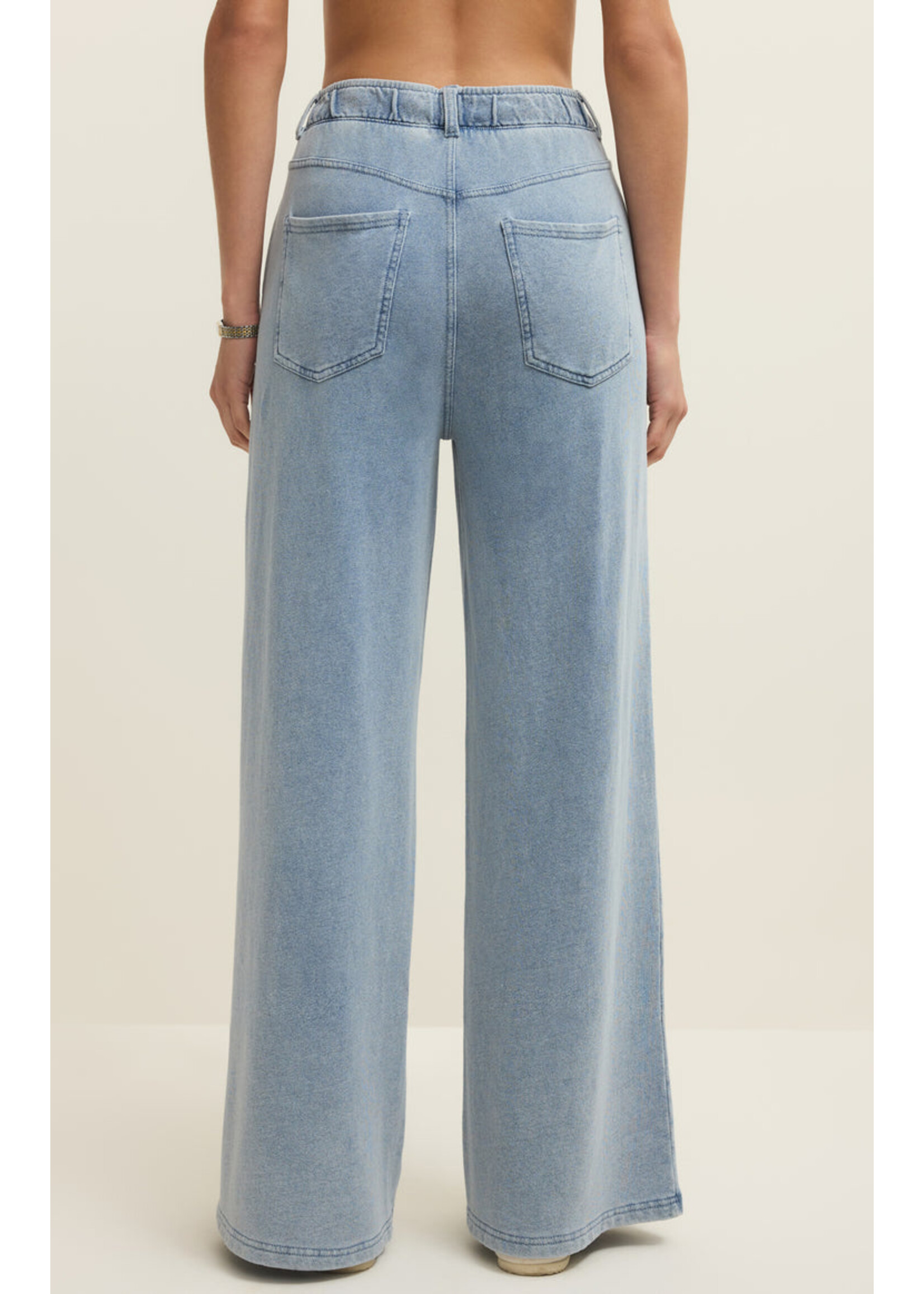 Z-Supply Z-Supply Pantalon En Denim Tricoté Entourage - Ocean Air Indigo