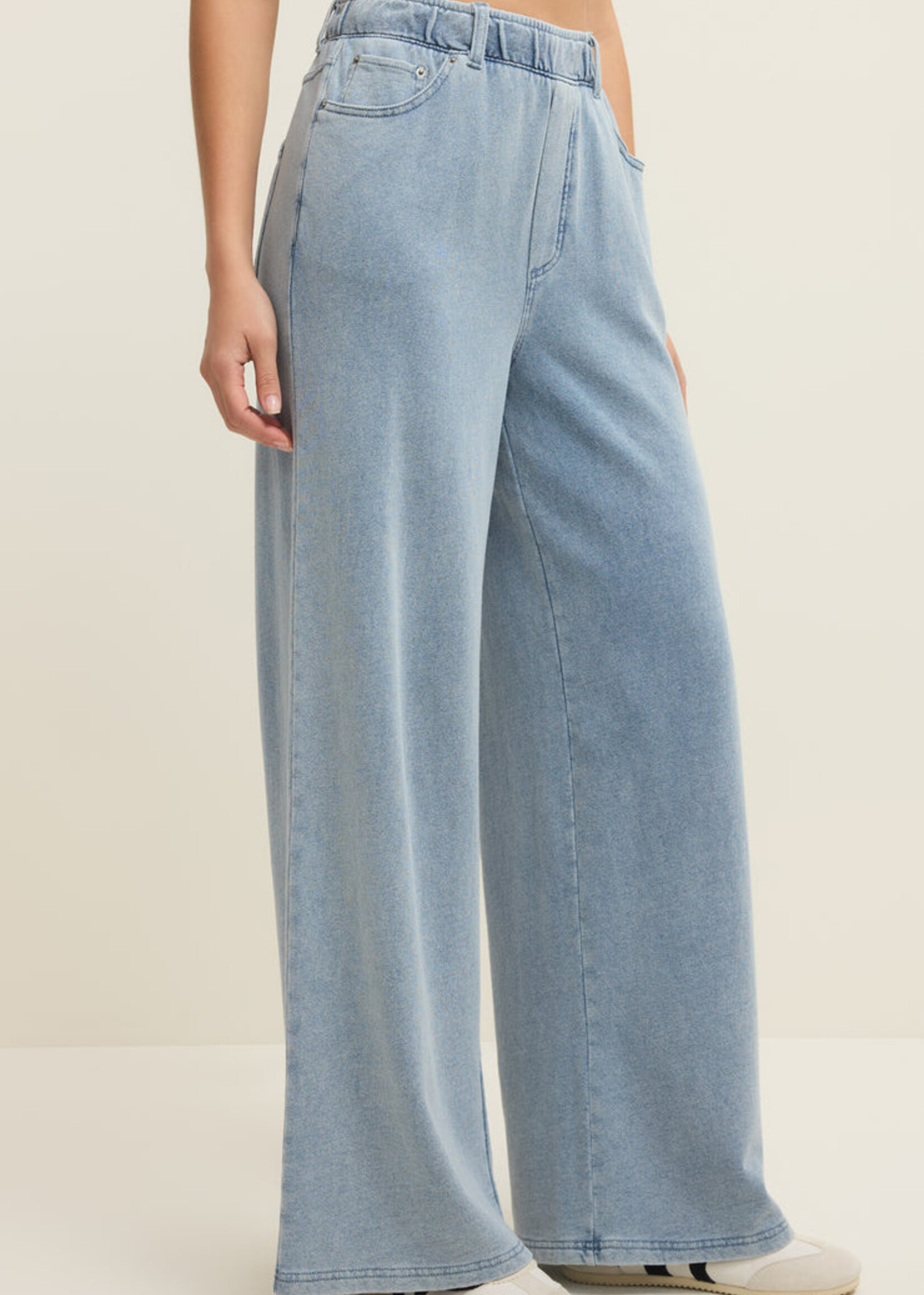 Z-Supply Z-Supply Entourage Knit Denim Pant - Ocean Air Indigo