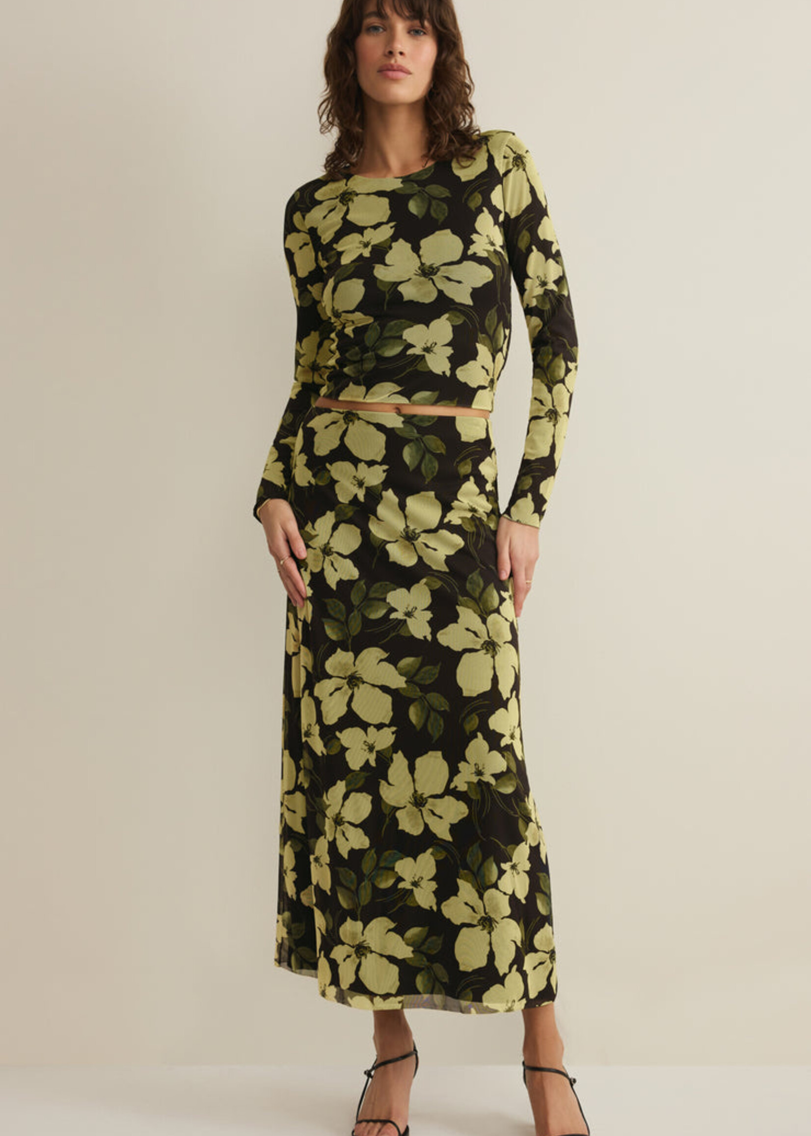 Z-Supply Z-Supply Taysha Ren Floral Mesh Top - Sunnyside