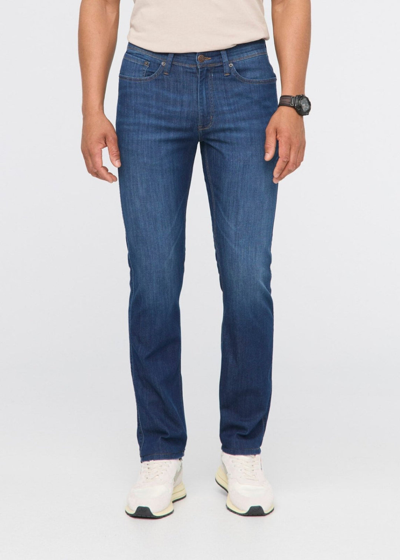 DU/ER DU/ER Performance Denim Lite Slim Straight - Worn In Indigo