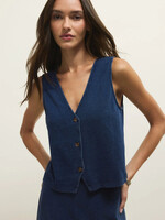 Z-Supply Z-Supply Haut En Jean Jersey Noelle - Indigo