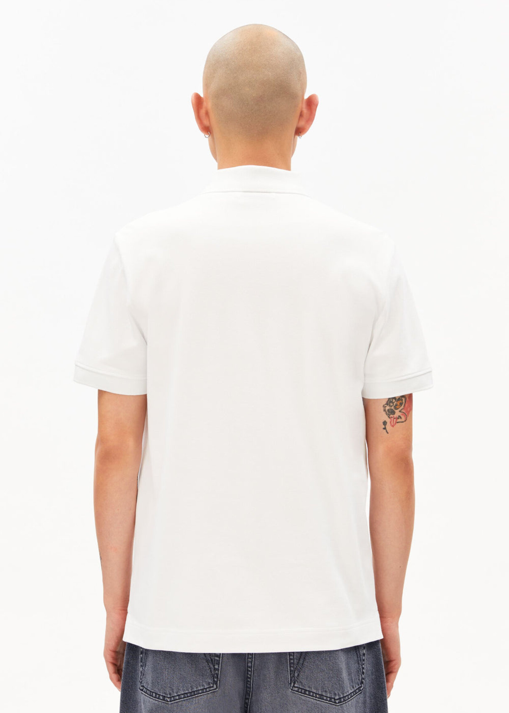 Armedangels Armedangels Maario Polo Shirt - White