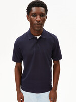 Armedangels Armedangels Maario Polo Shirt - Night Sky