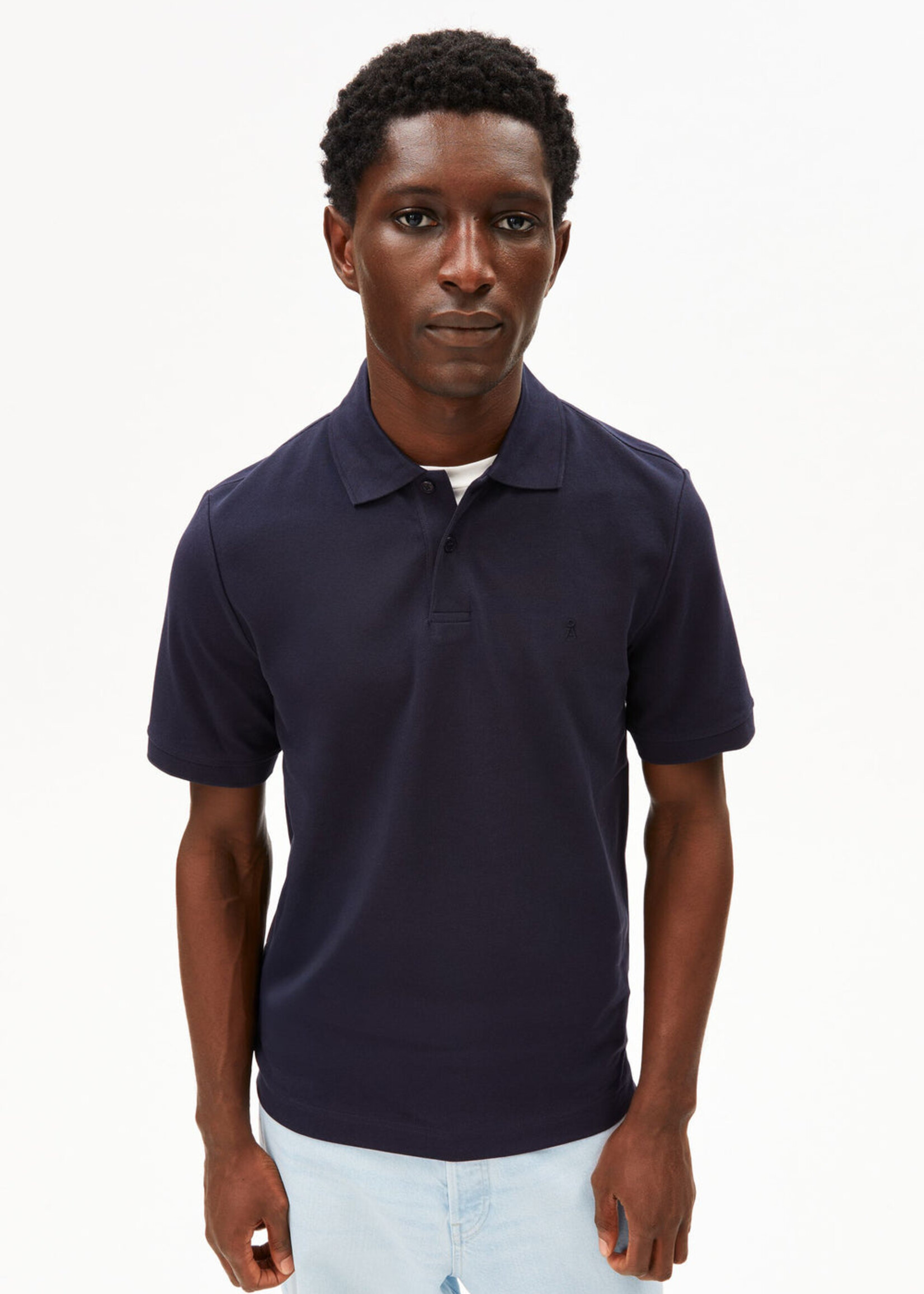 Armedangels Armedangels Chemise Polo Maario - Night Sky