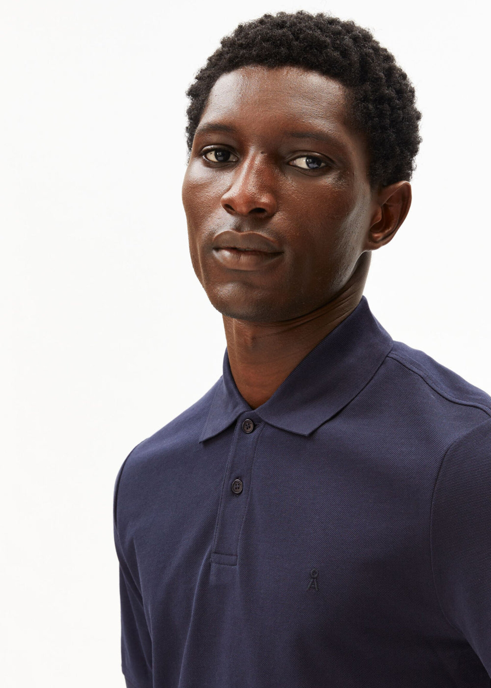 Armedangels Armedangels Chemise Polo Maario - Night Sky