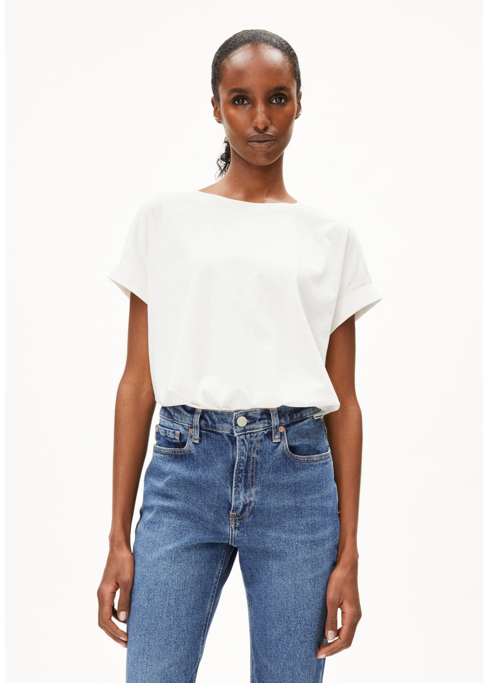 Armedangels Armedangels T-Shirt Idaara - Blanc