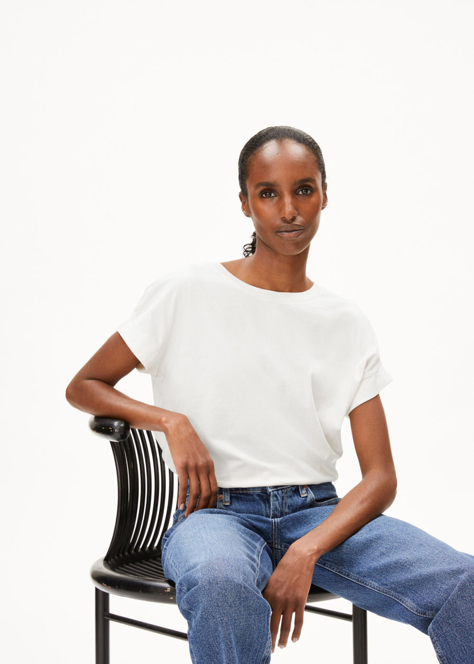 Armedangels Armedangels T-Shirt Idaara - Blanc