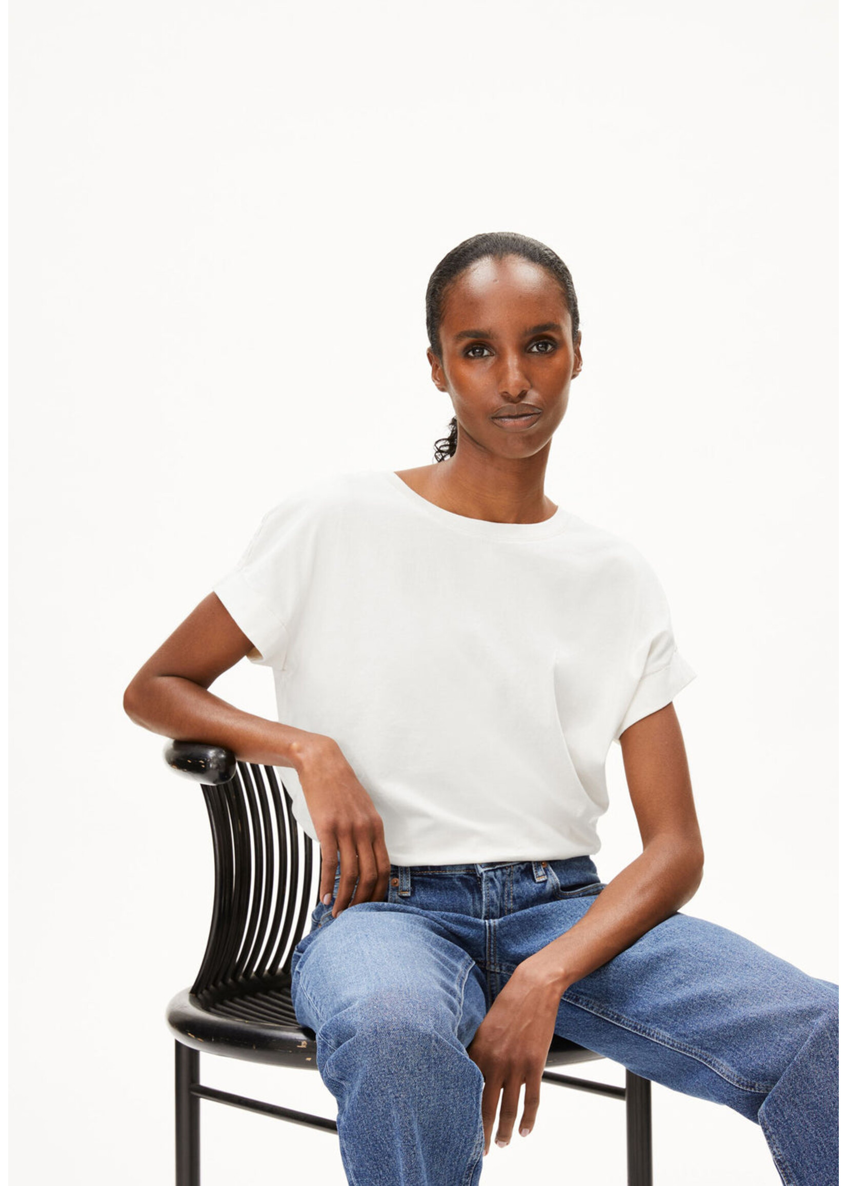 Armedangels Armedangels T-Shirt Idaara - Blanc