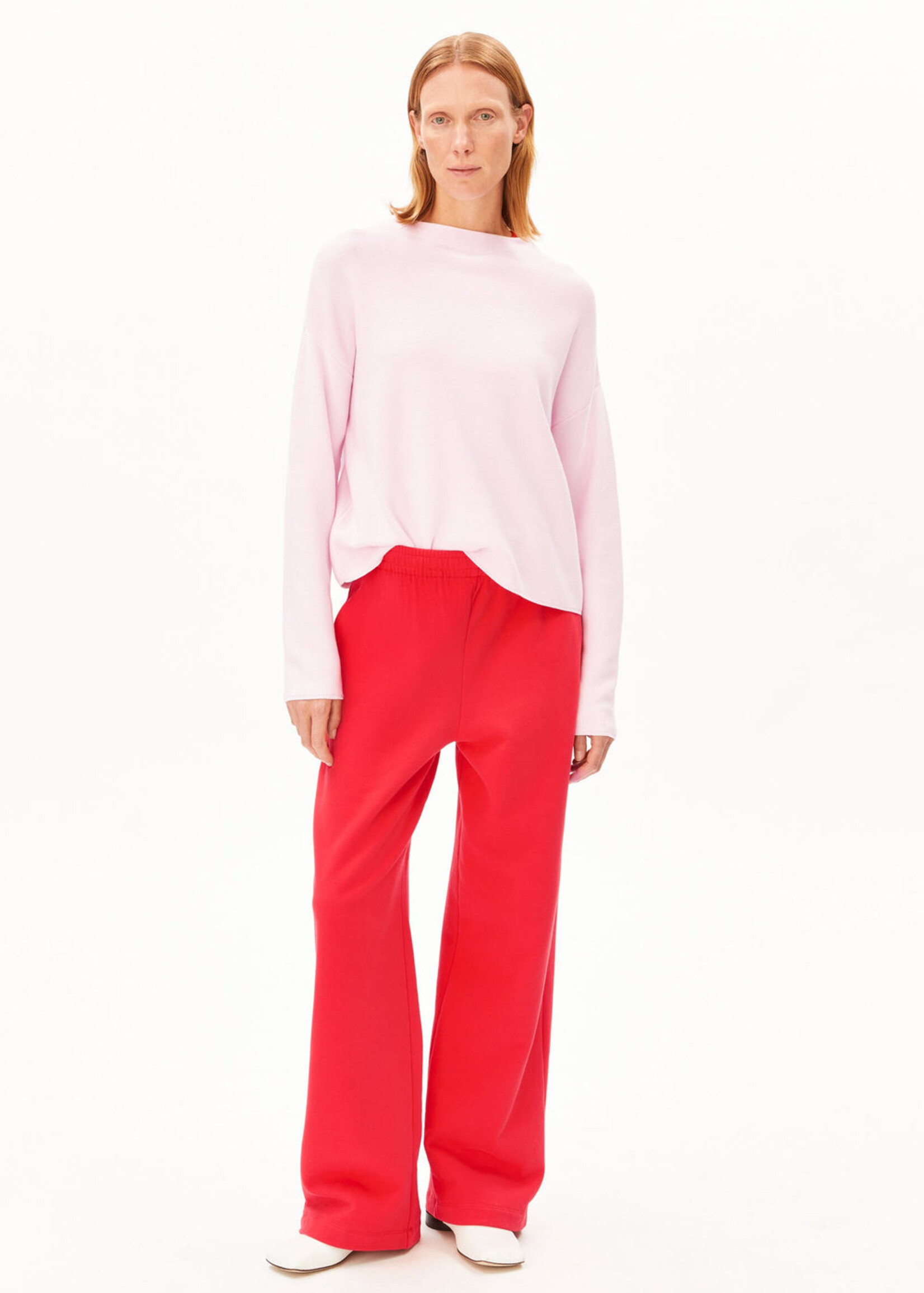 Armedangels Armedangels Pull Merinaa Links Links - Pink Mist