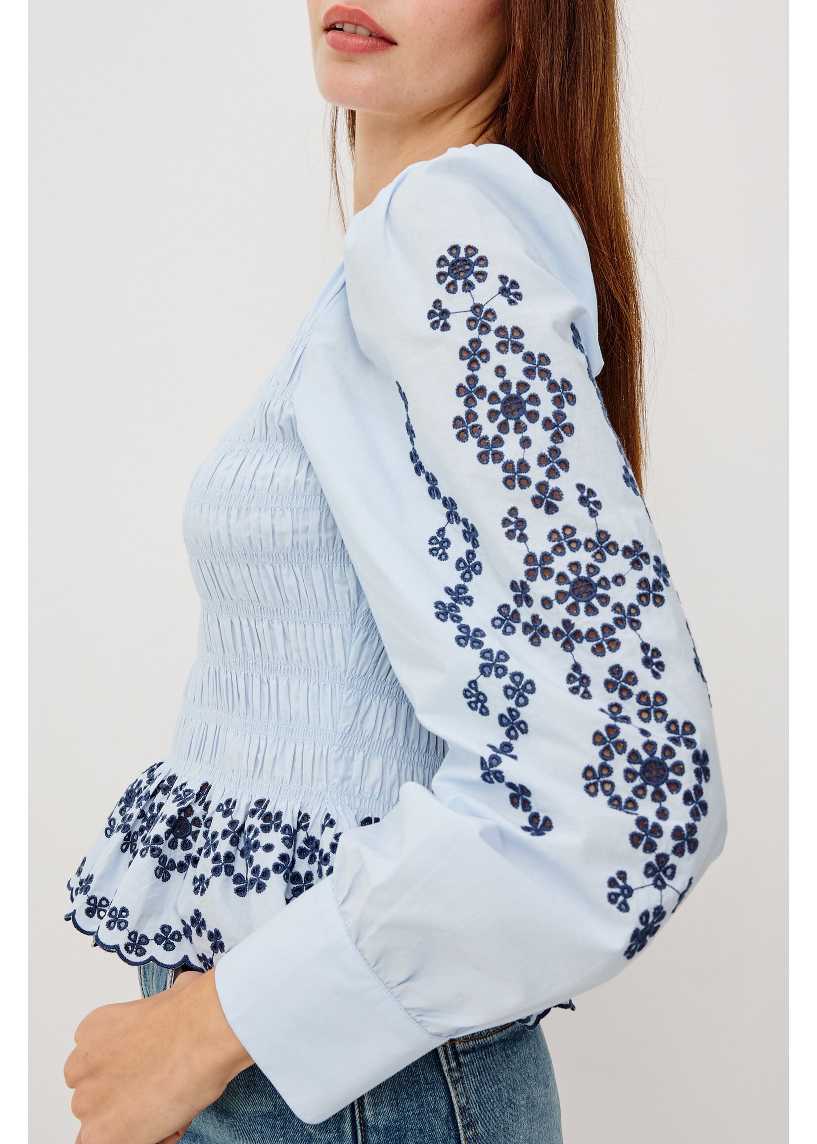 Rails Rails Tabi Top - Blue Bird