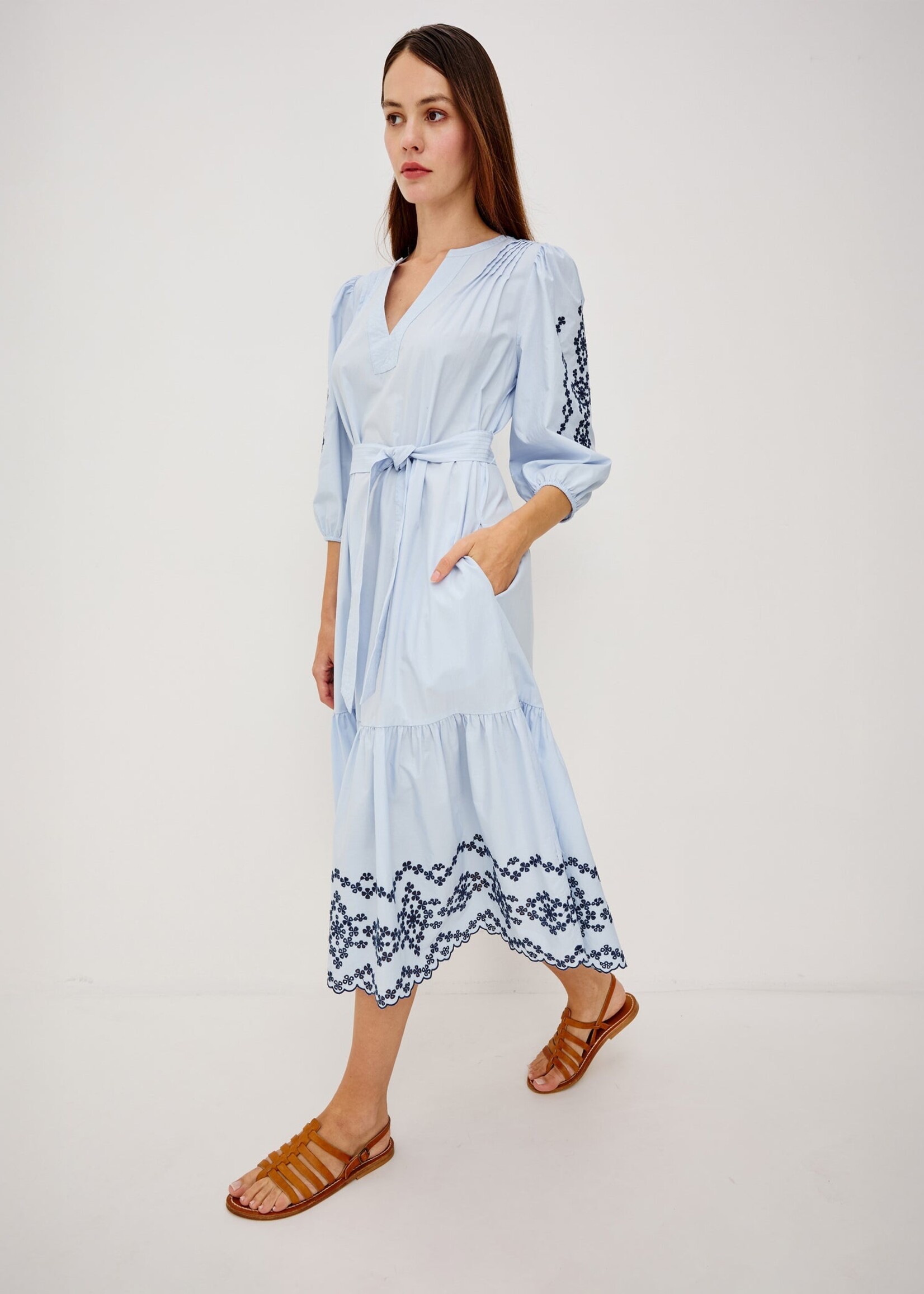 Rails Rails Carmel Dress - Blue Bird