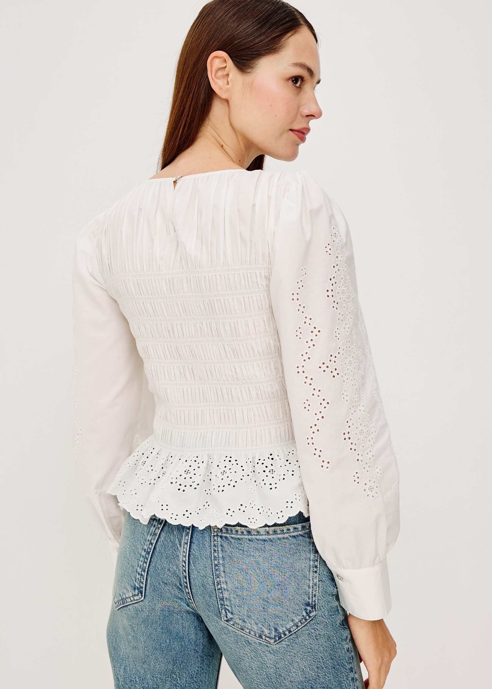 Rails Rails Haut Tabi - White Embroidery