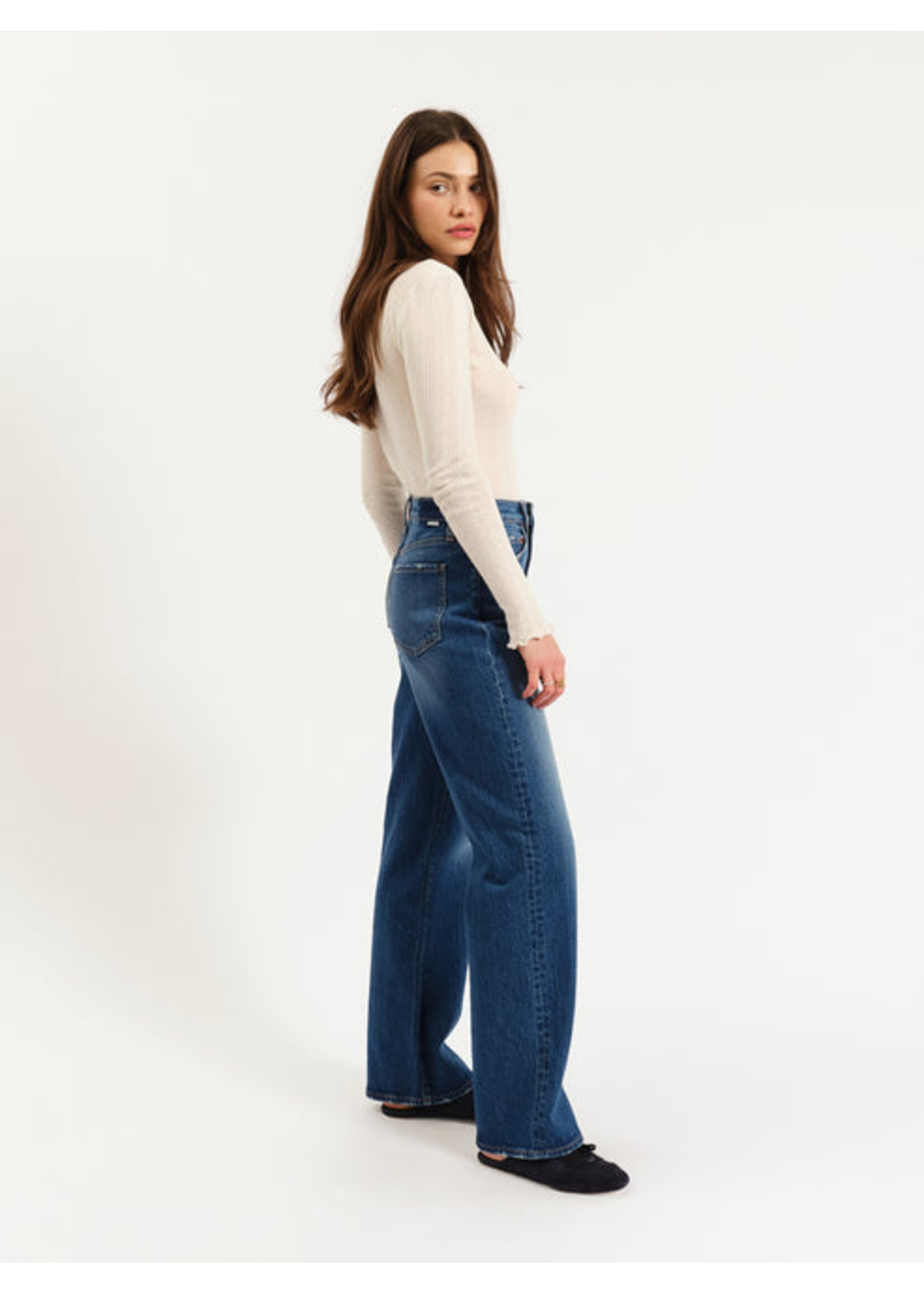 Daze Daze City Straight Leg - Bright Blue