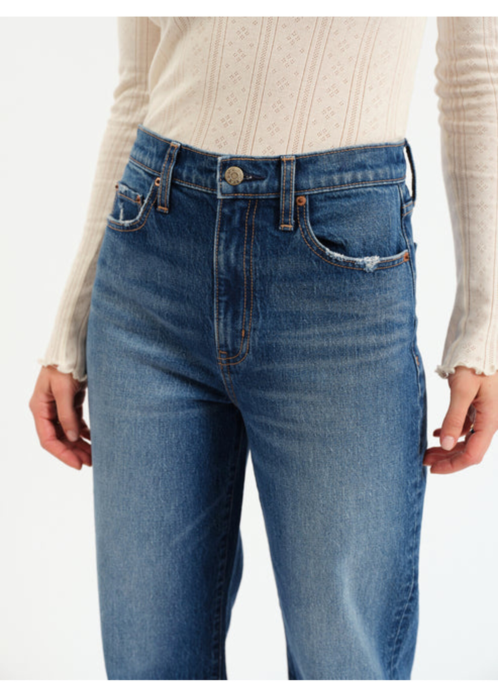 Daze Daze City Straight Leg - Bright Blue