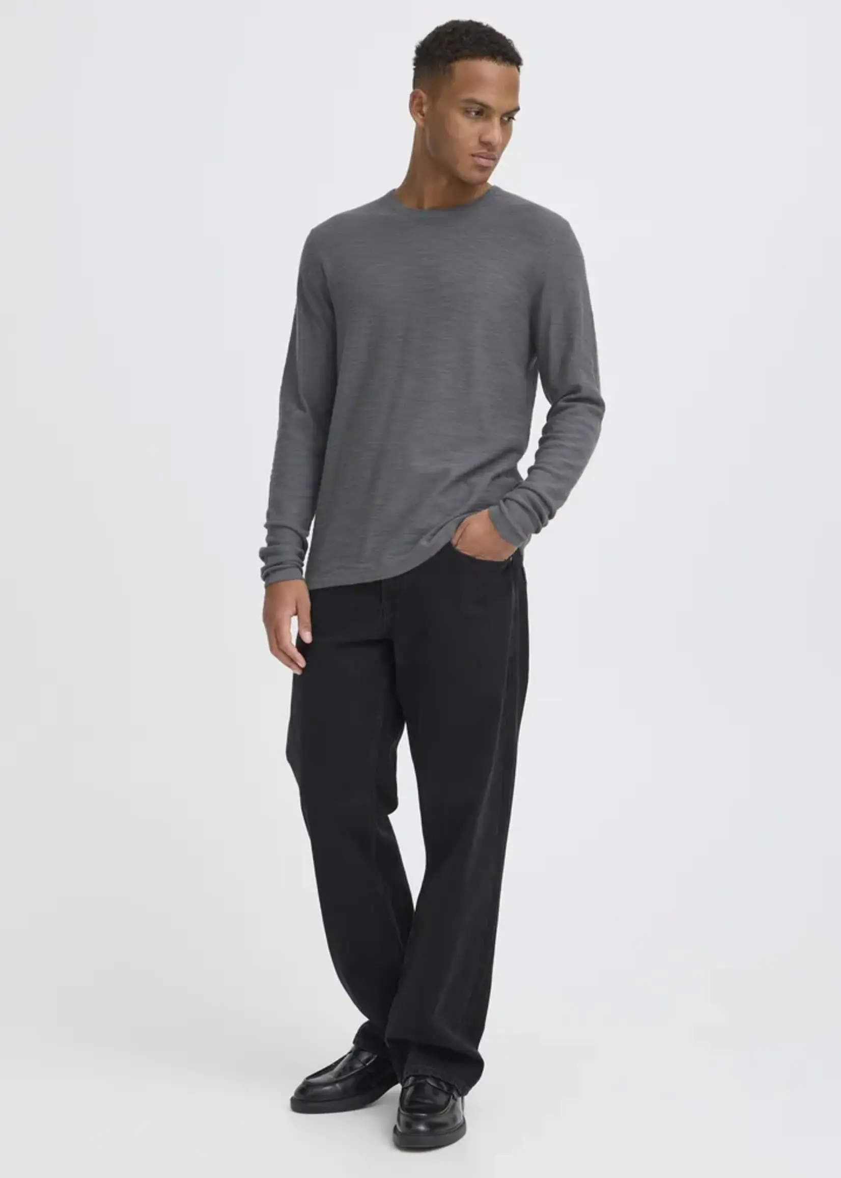 Blend Blend BHAbas Knit Pullover - Iron Gate