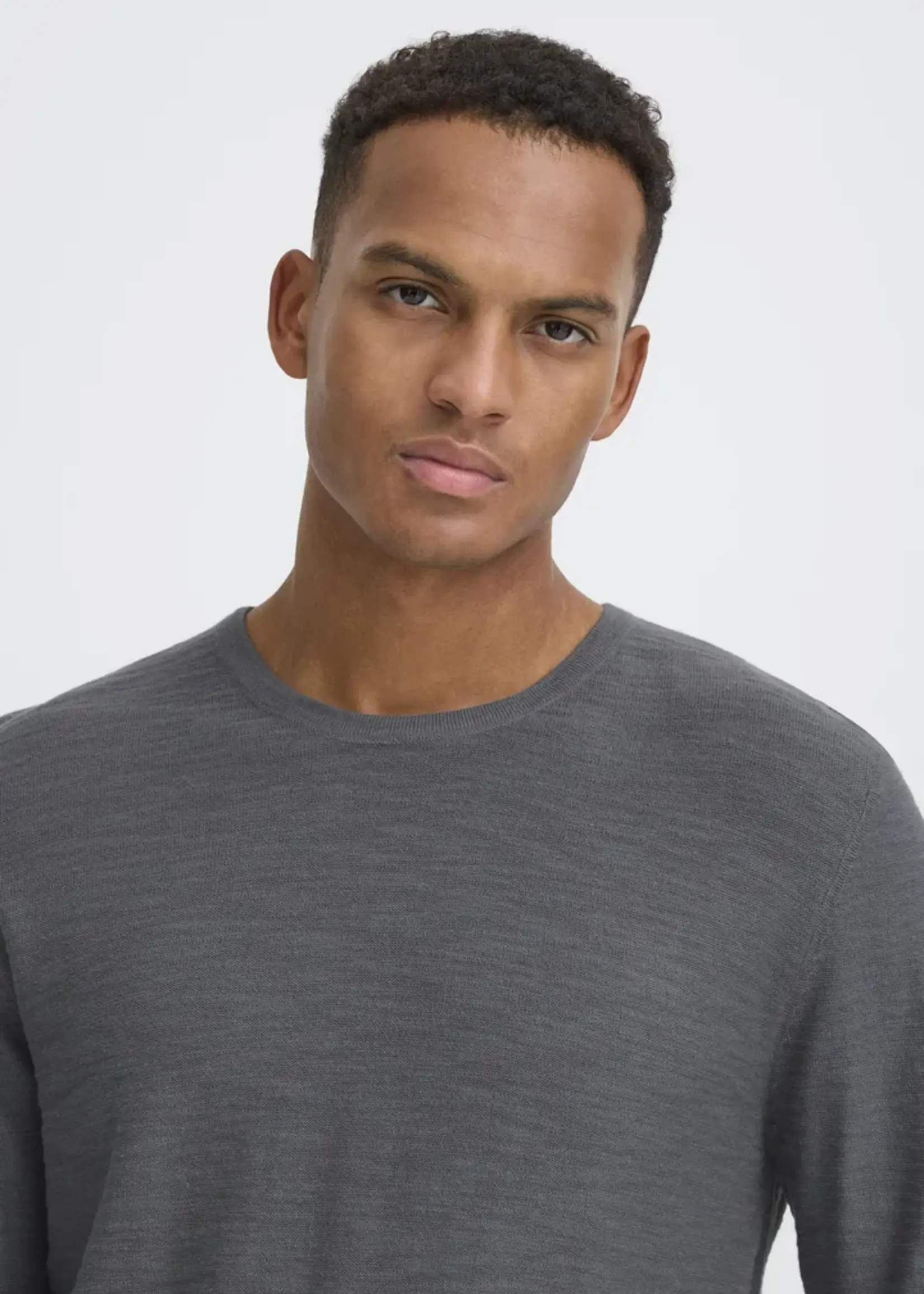 Blend Blend BHAbas Knit Pullover - Iron Gate