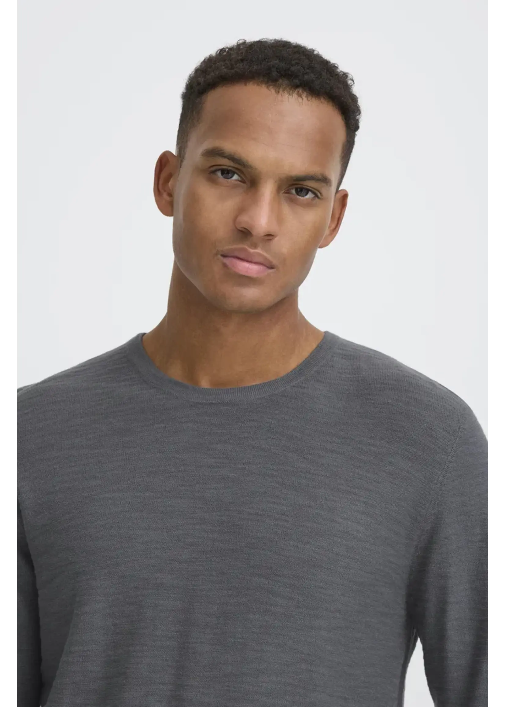 Blend Blend BHAbas Knit Pullover - Iron Gate