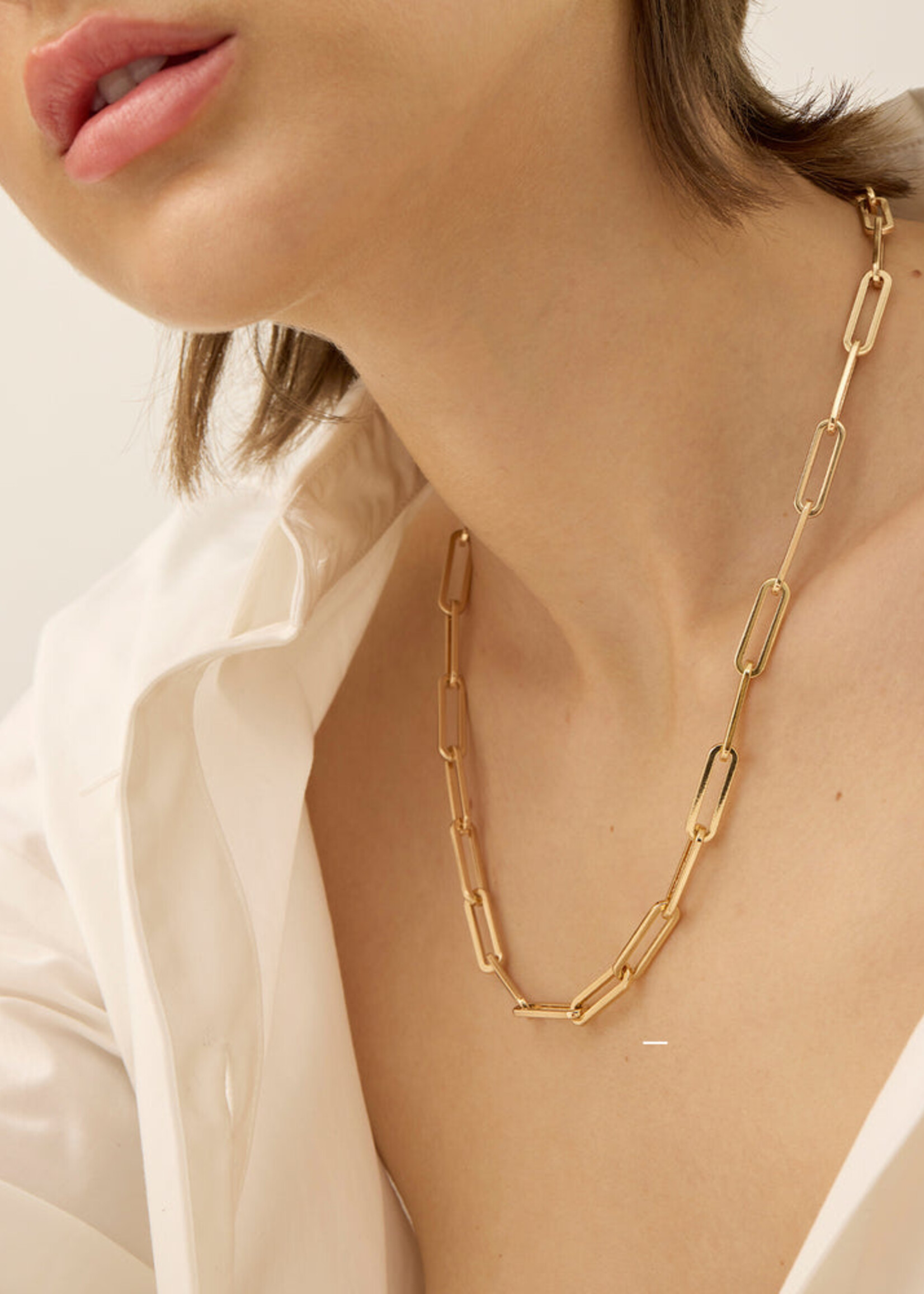 Jenny Bird Chaîne Andi Slim - Bicolore