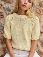 Yaya Women YAYA Pull En Grosse Laine - Reed Yellow