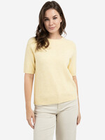 Yaya Women Yaya Women Raglan SS Sweater - Reed Yellow
