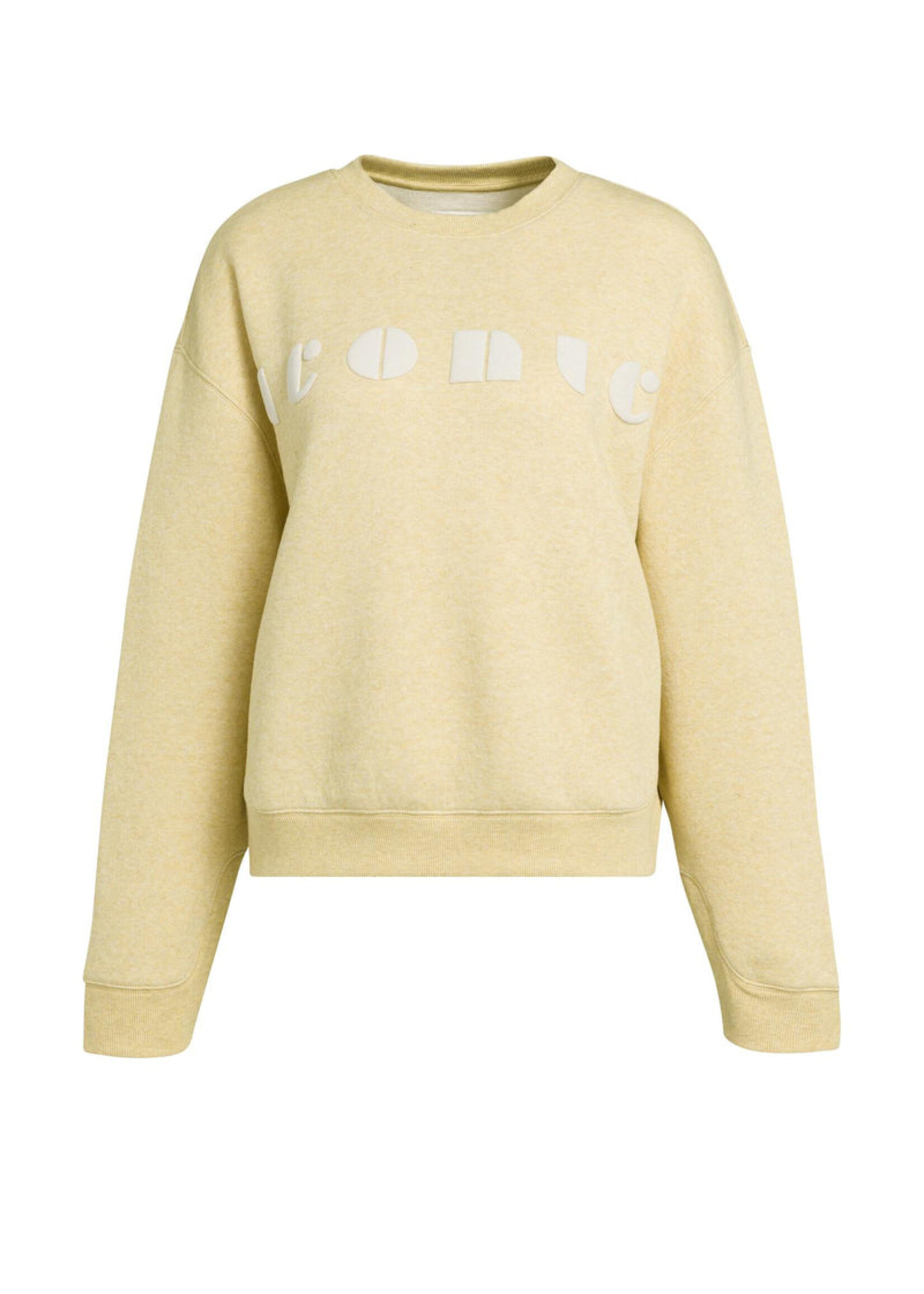 Yaya Women Yaya Women Sweat-Shirt À Motif - Reed Yellow