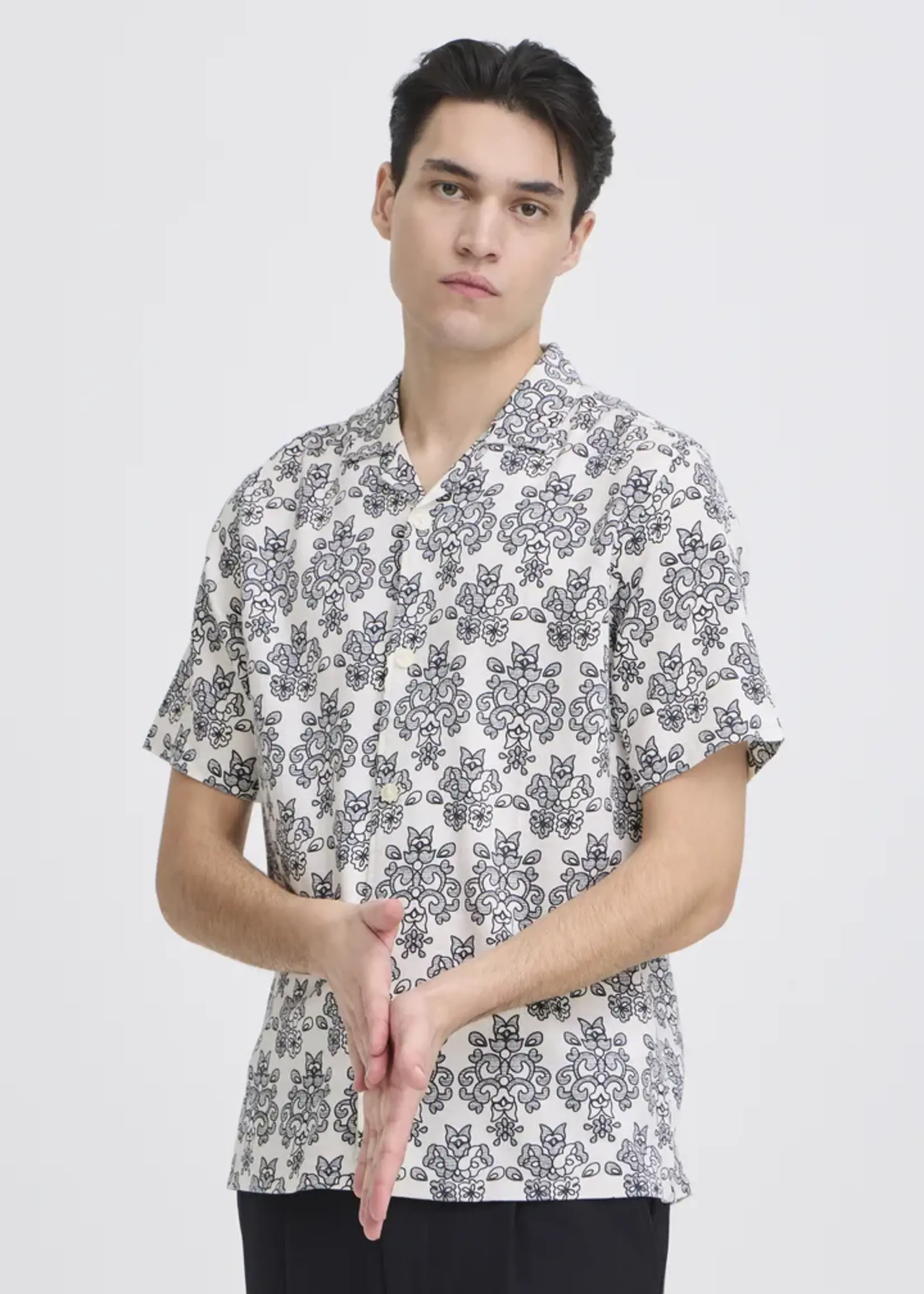 Casual Friday Casual Friday Lindahl Resort Shirt - Jet Stream