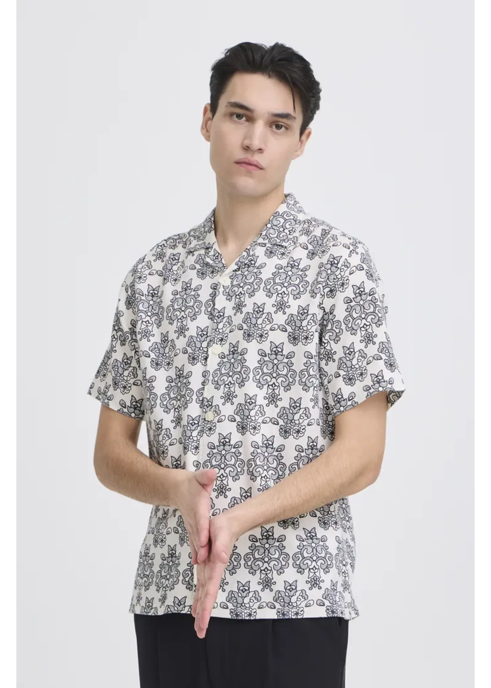 Casual Friday Casual Friday Lindahl Resort Shirt - Jet Stream