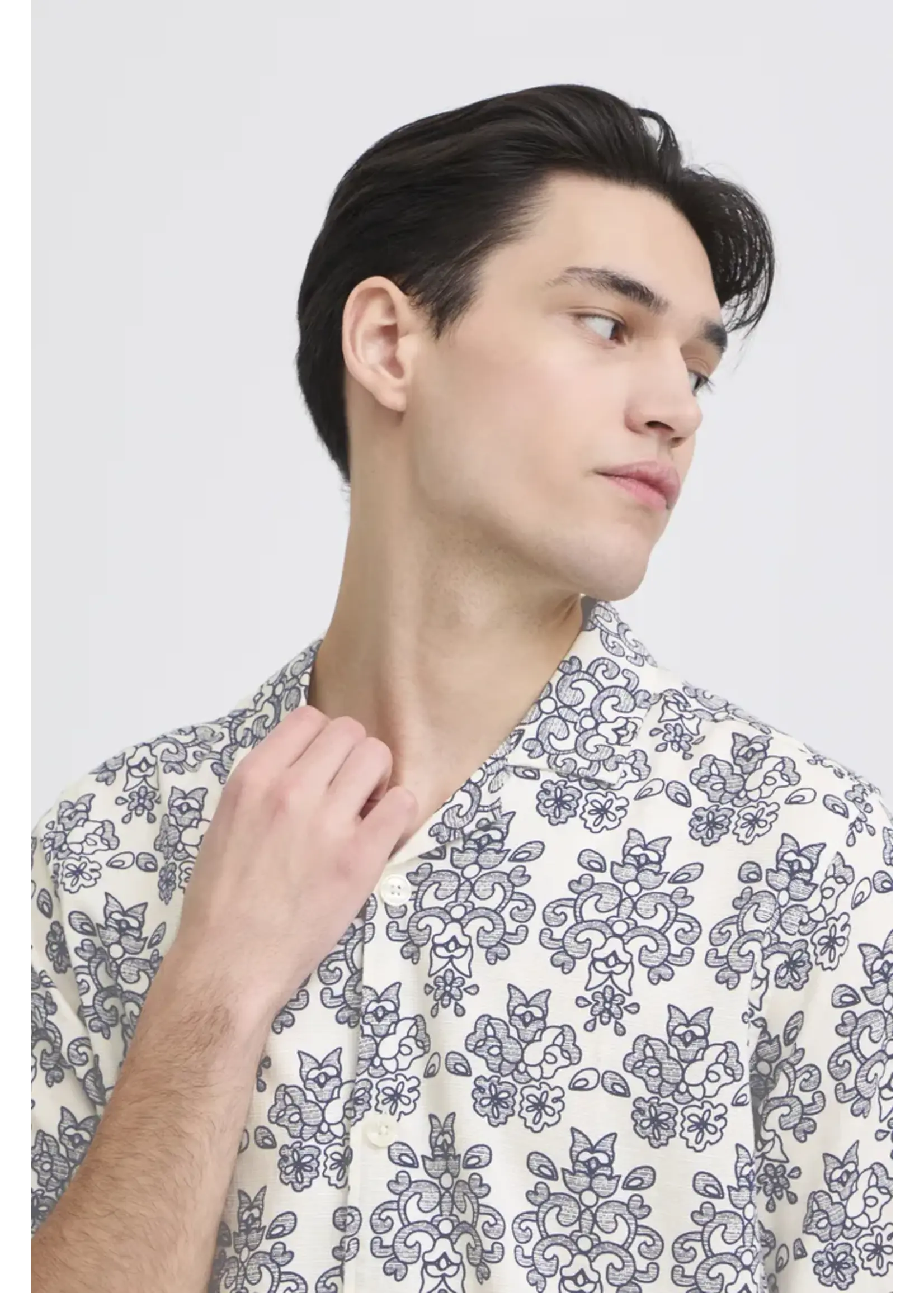 Casual Friday Casual Friday Lindahl Resort Shirt - Jet Stream