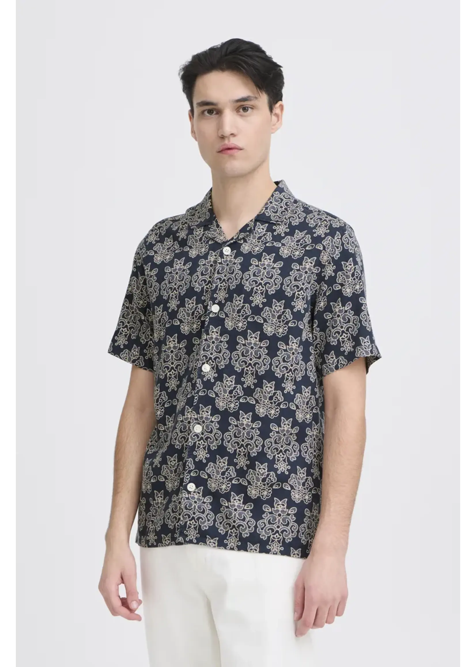 Casual Friday Casual Friday Lindahl Resort Shirt - Navy