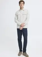 Casual Friday Casual Friday Wiberg Striped Shirt - Jet Stream