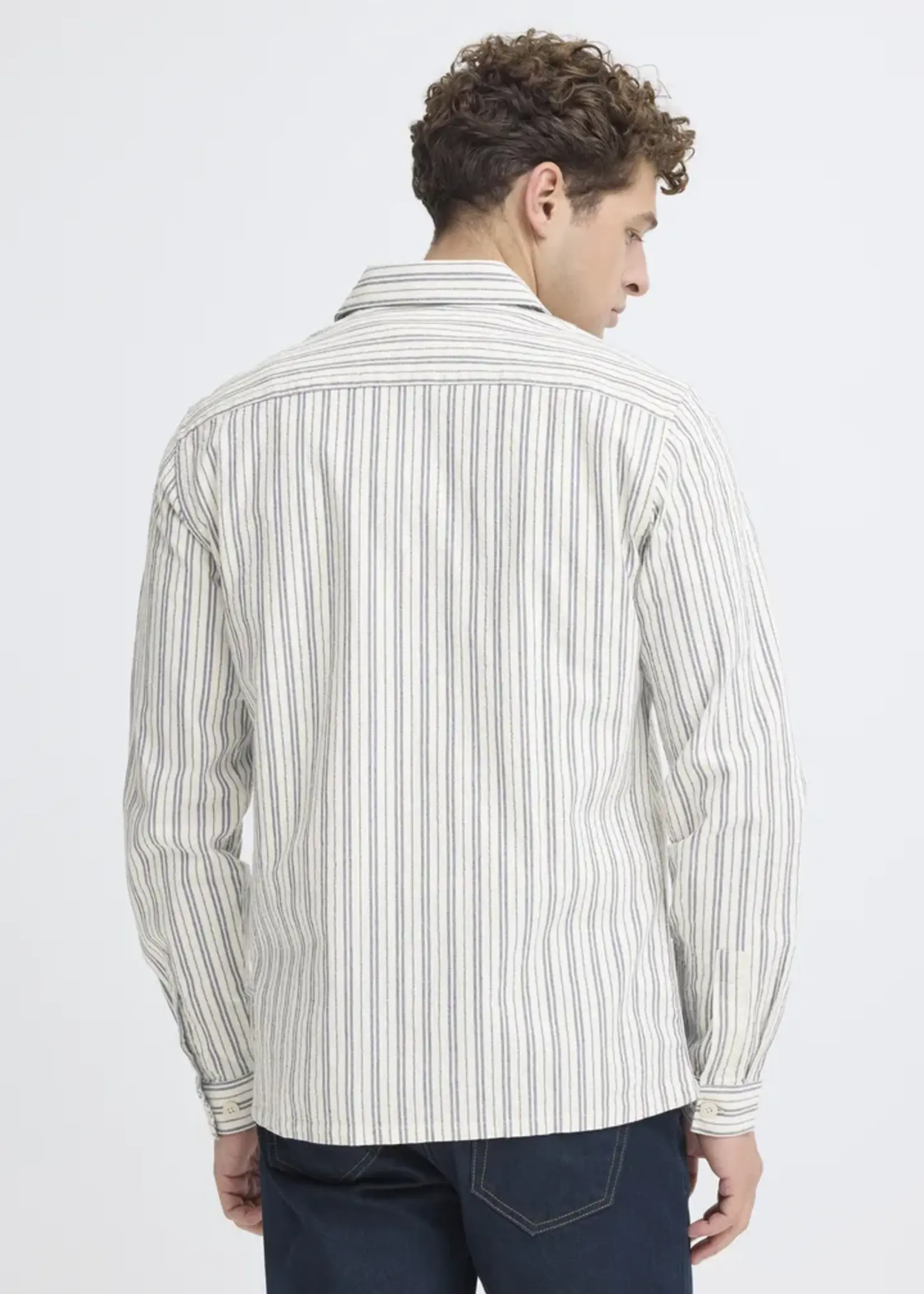 Casual Friday Casual Friday Chemise Rayée Wiberg - Jet Stream