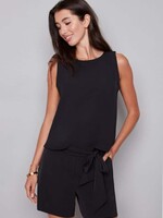 I love Tyler Madison Tyler Madison Gianna Sleeveless Tank - Black