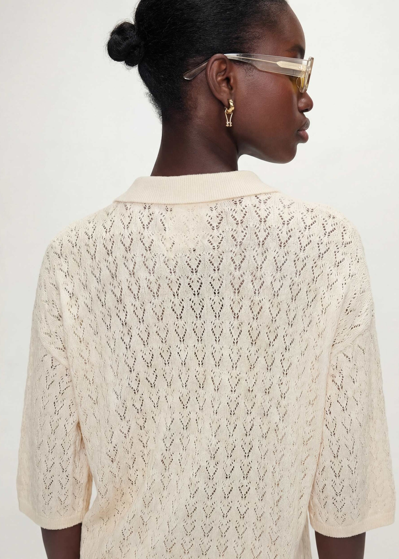 Grace and Mila Grace & Mila Vadim Cardigan - Ecru