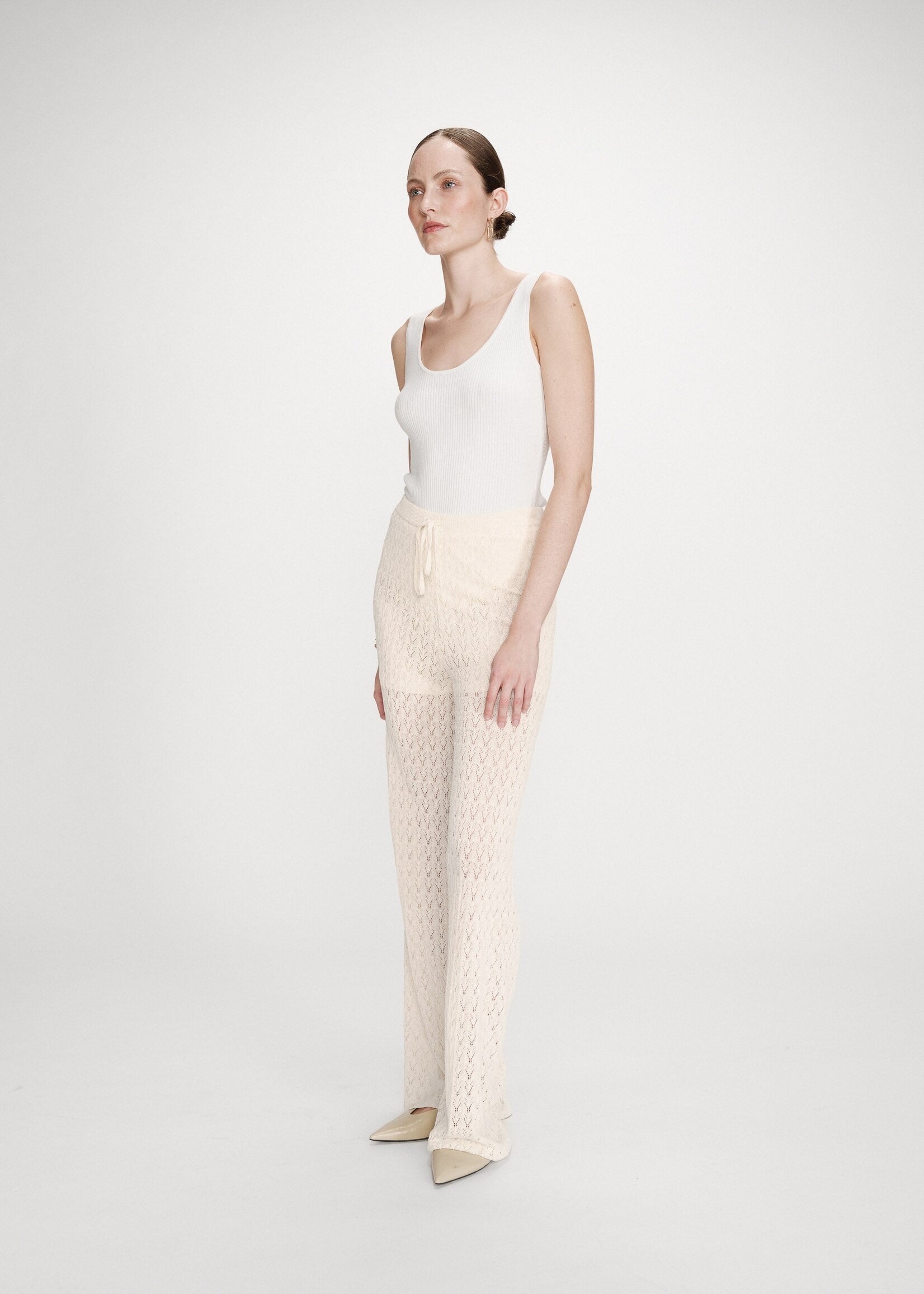 Grace and Mila Grace & Mila Valado Pant - Ecru