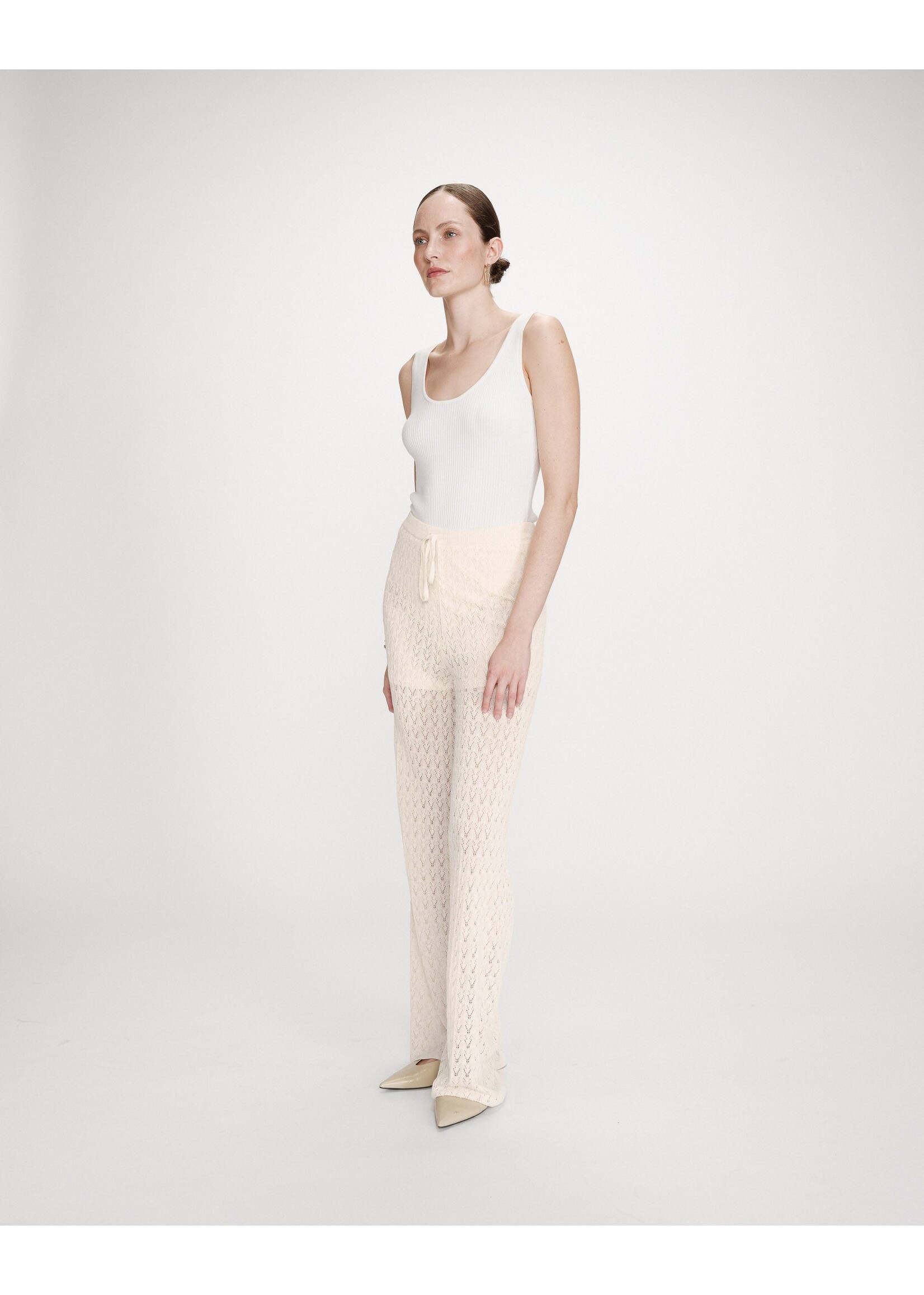 Grace and Mila Grace & Mila Valado Pant - Ecru