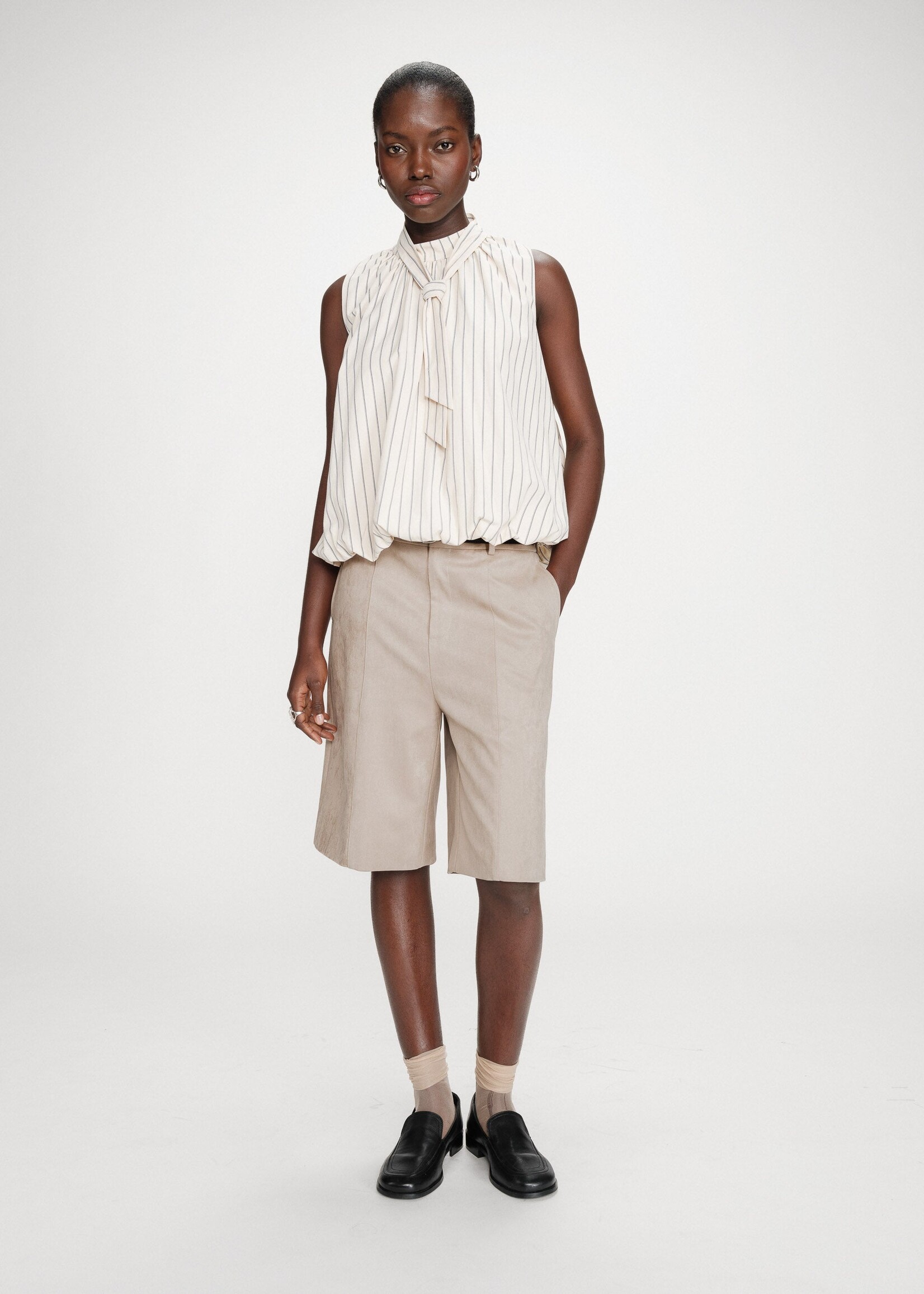 Grace and Mila Grace & Mila Vanya Top - Vanilla