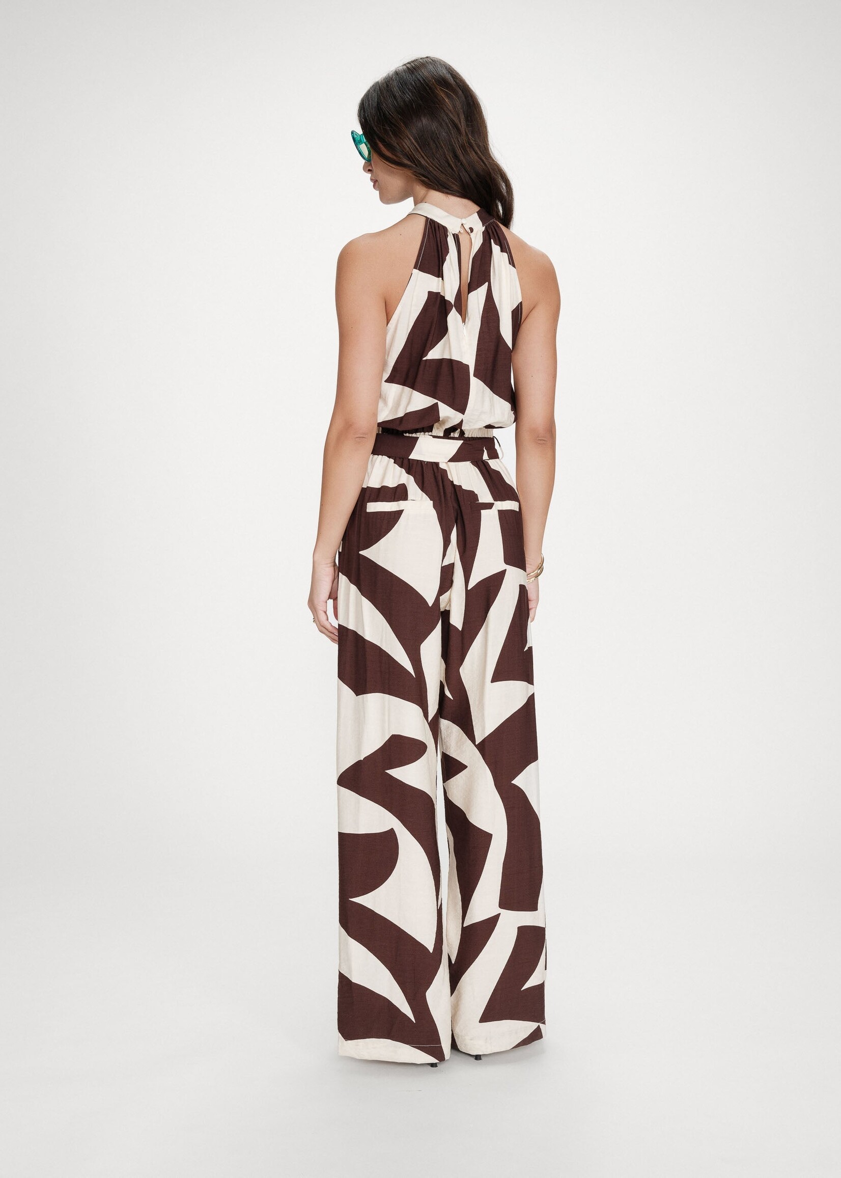 Grace and Mila Grace & Mila Vedette Jumpsuit - Chocolate