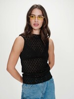 Grace and Mila Grace & Mila T-Shirt Vintie Lace - Noir