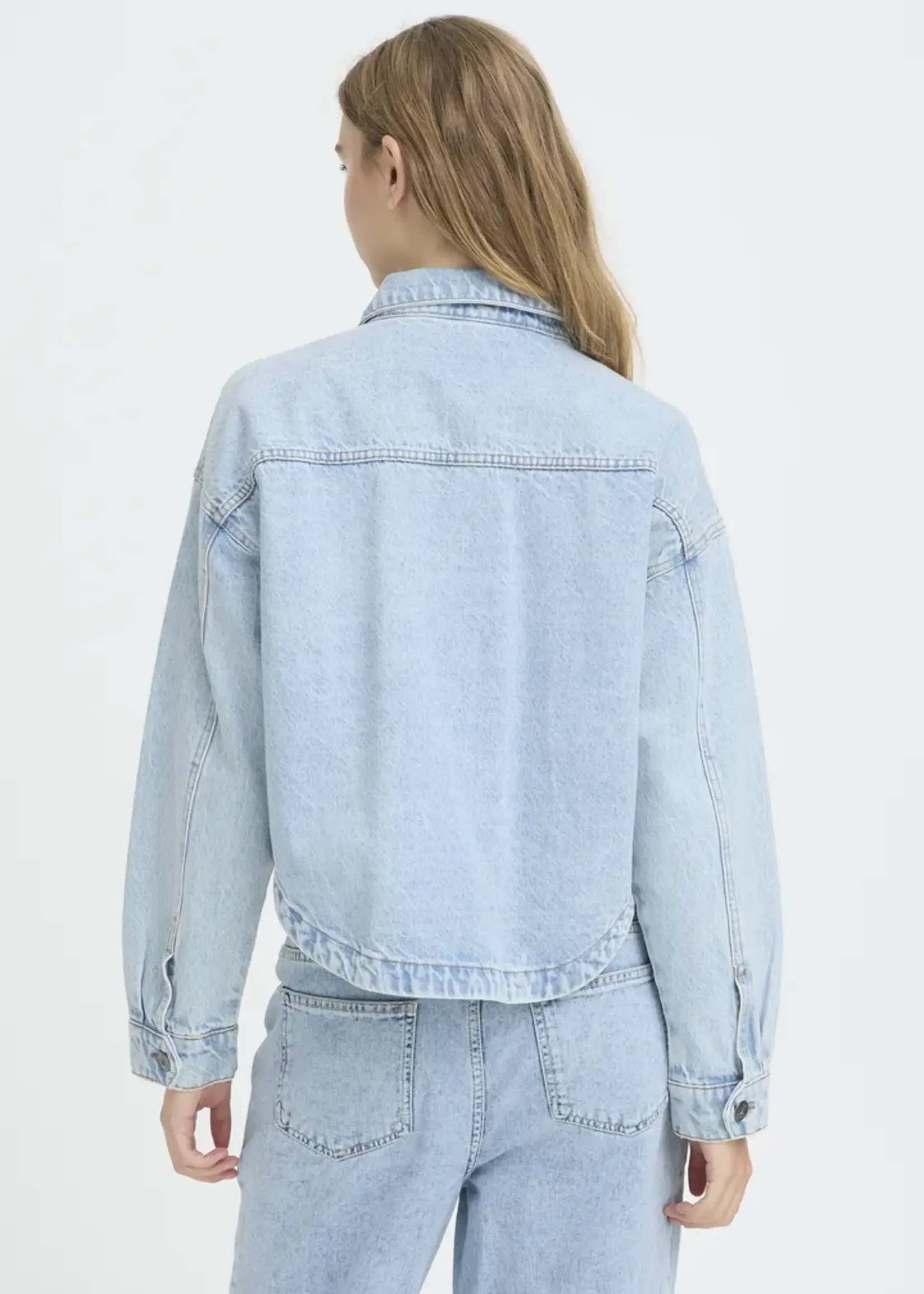 ICHI ICHI IHBauve Jacket - Light Blue